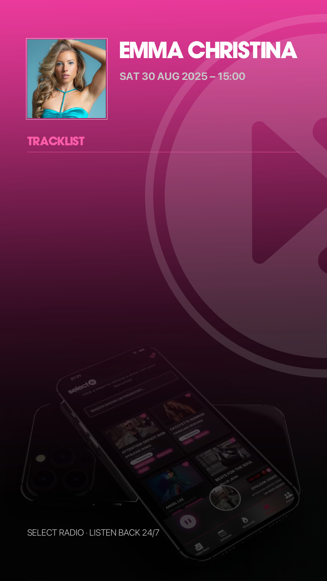 Tracklist Story Preview