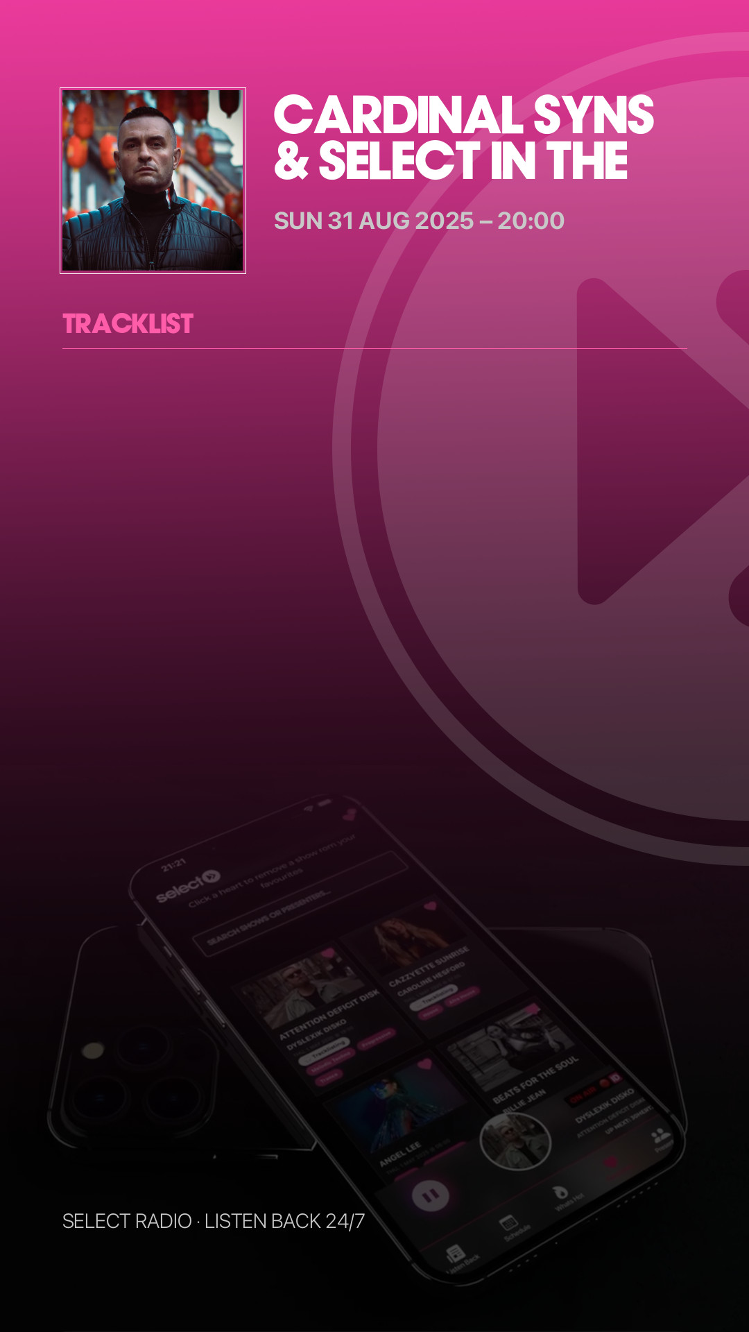 Tracklist Story Preview