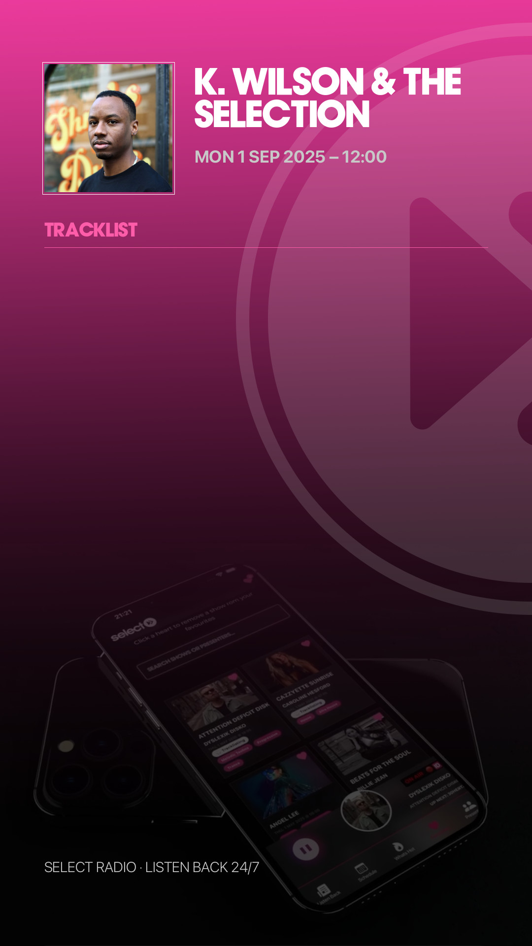 Tracklist Story Preview