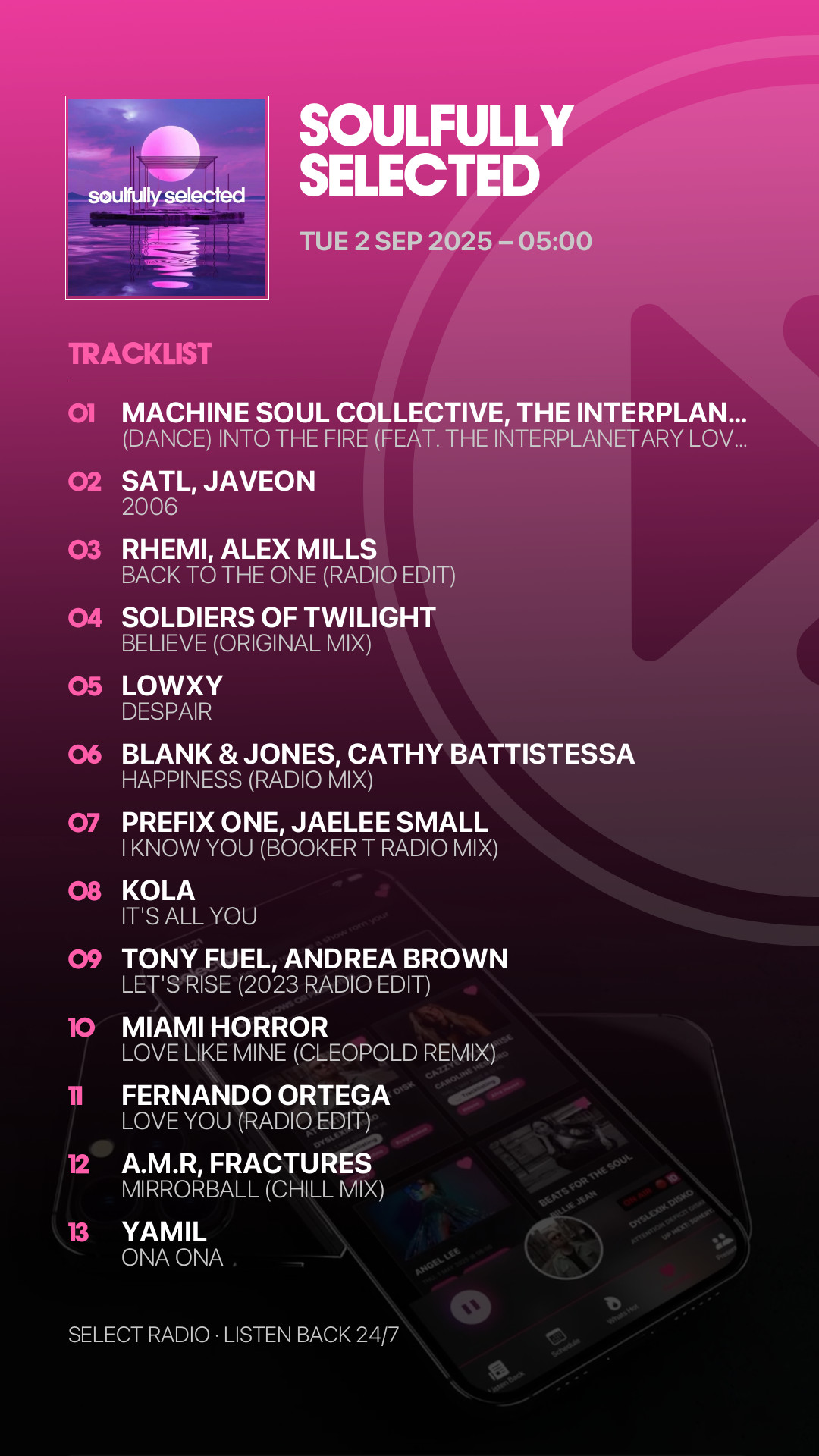 Tracklist Story Preview