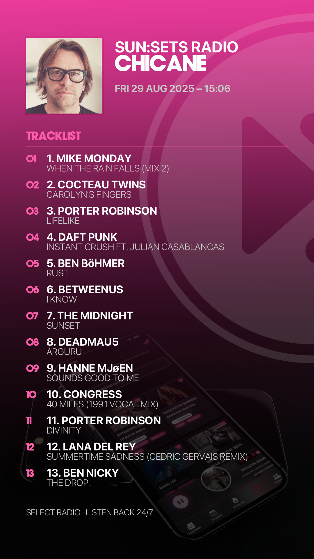 Tracklist Story Preview