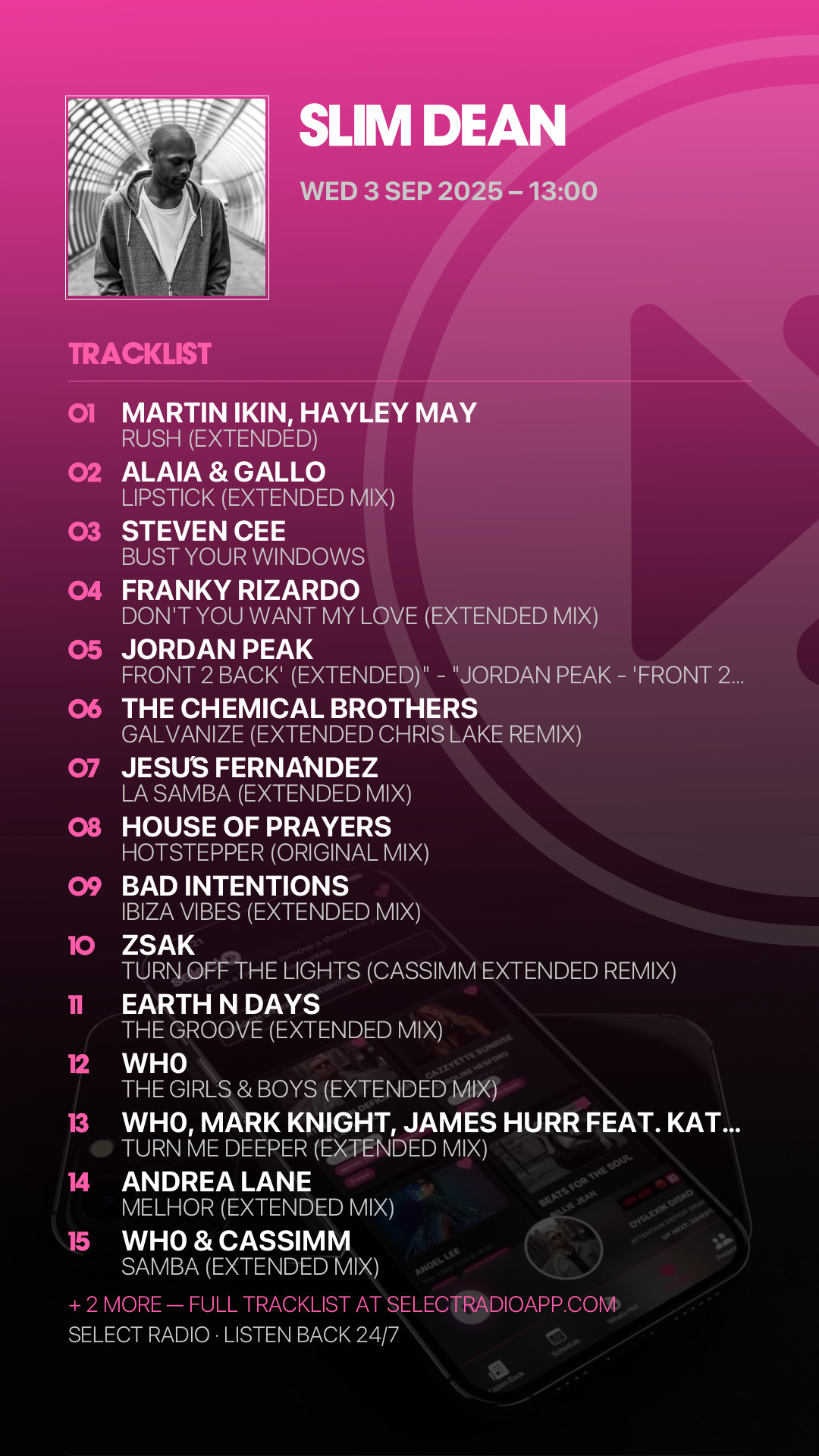 Tracklist Story Preview
