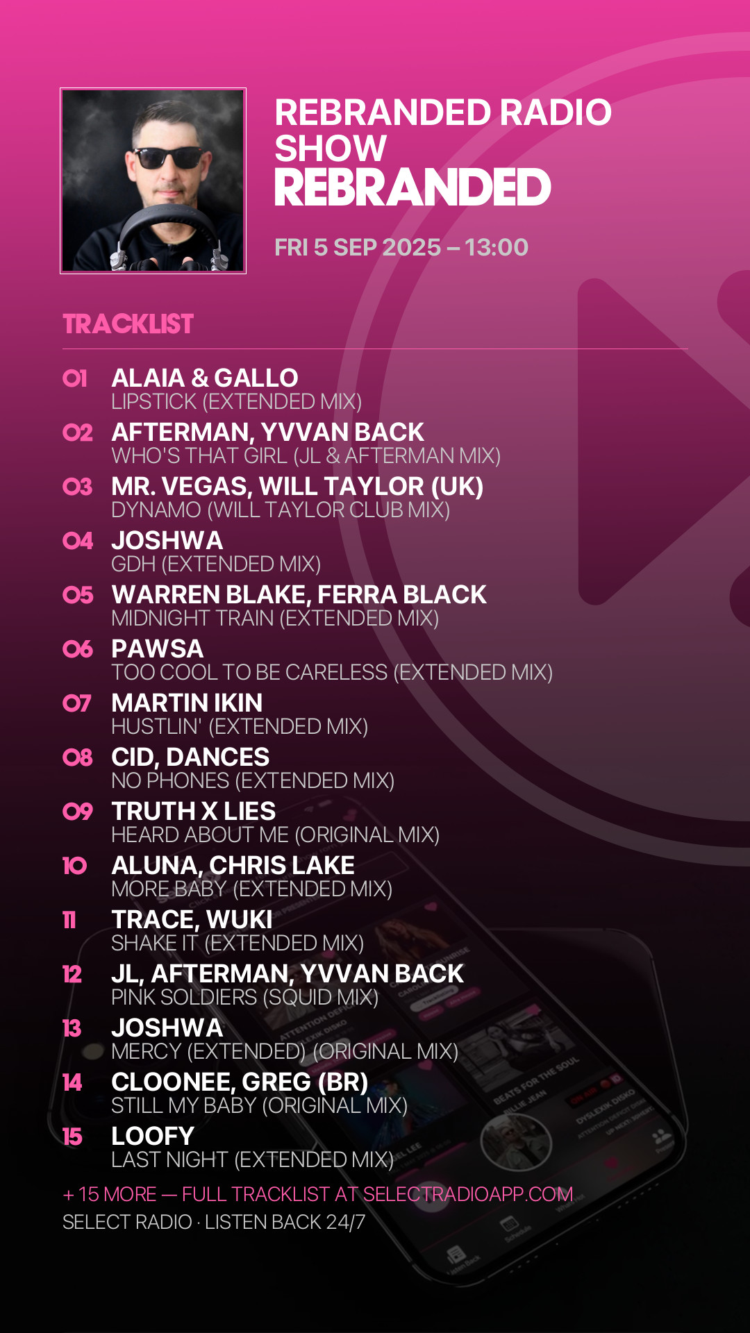 Tracklist Story Preview
