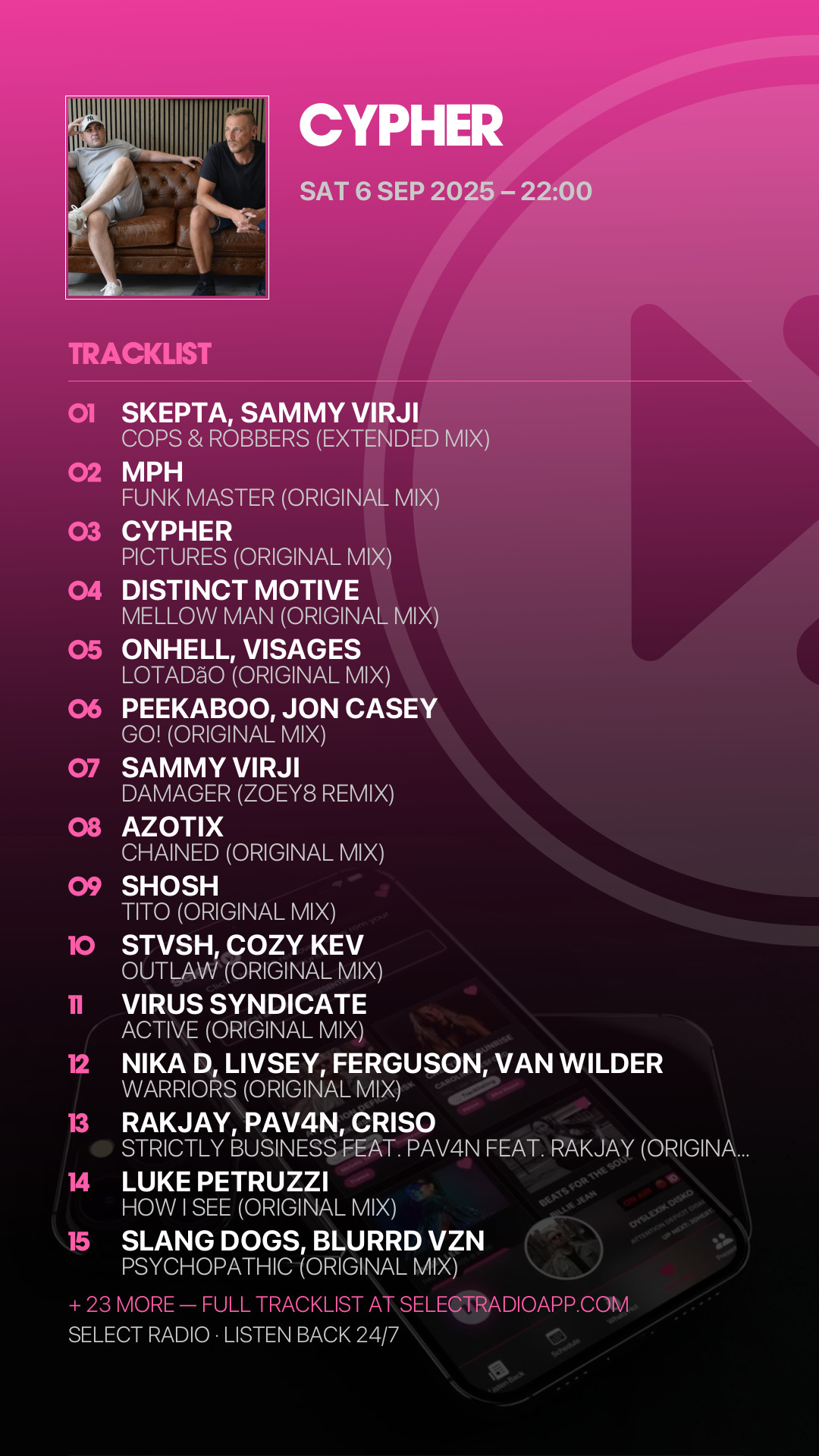 Tracklist Story Preview
