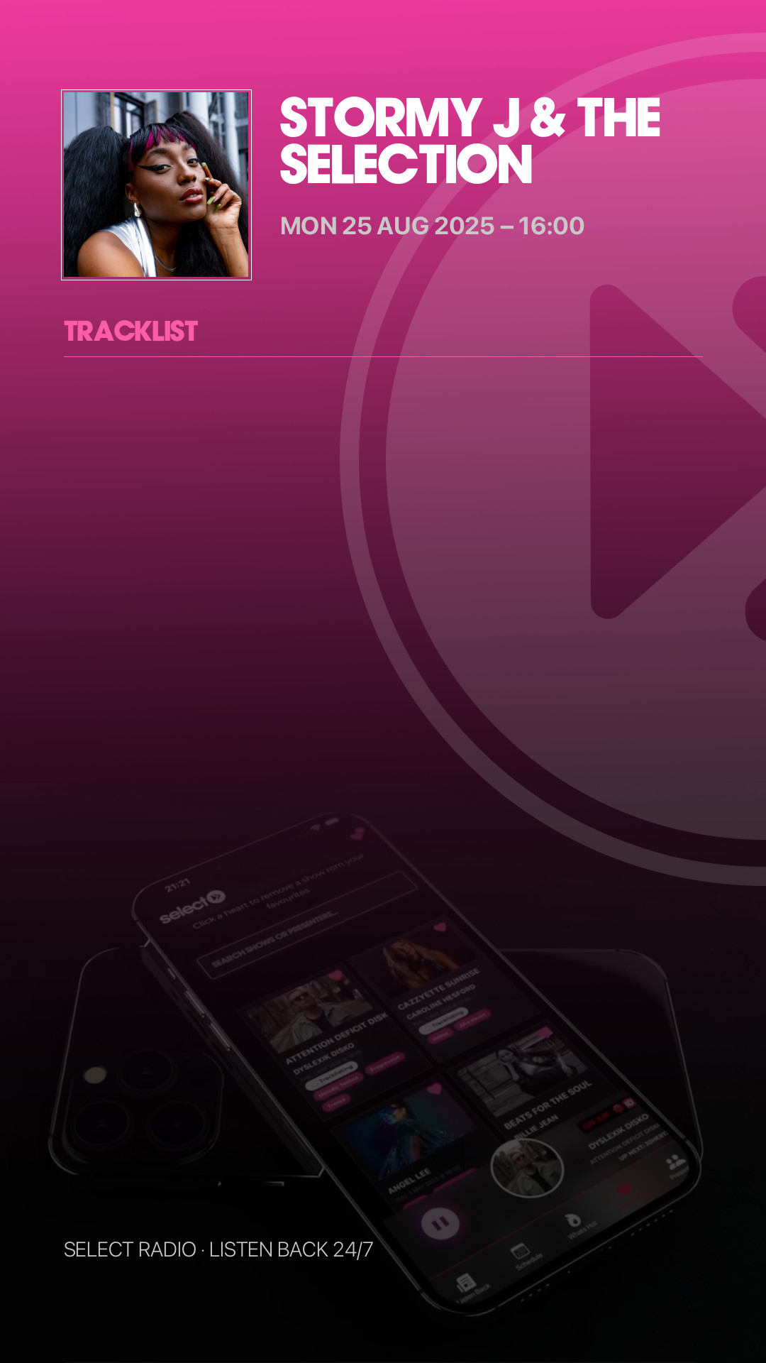 Tracklist Story Preview