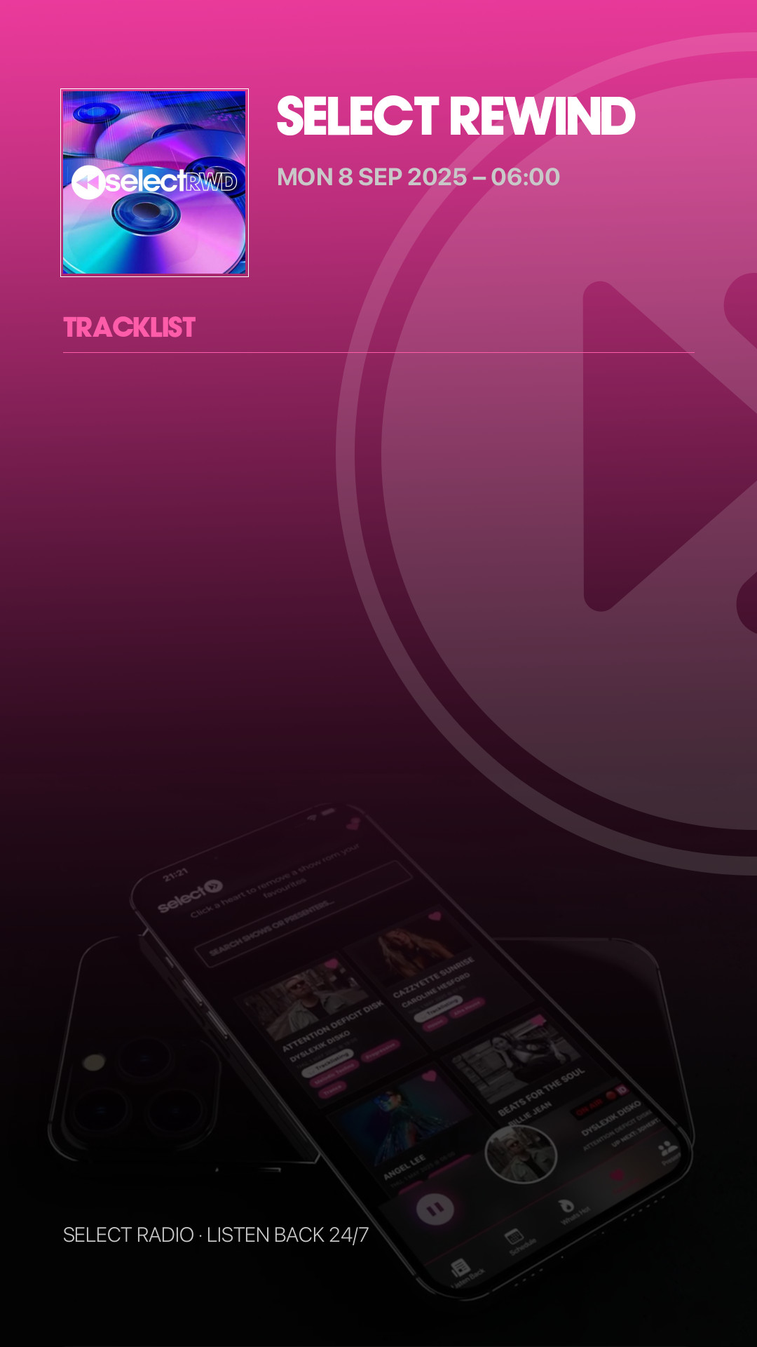 Tracklist Story Preview