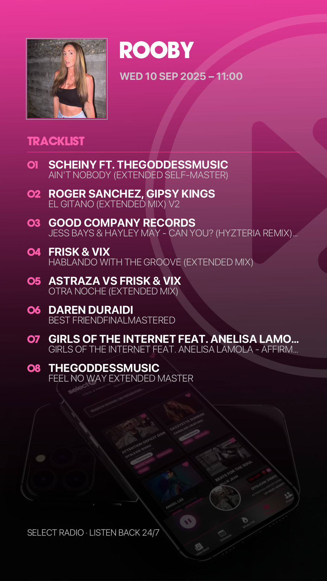 Tracklist Story Preview