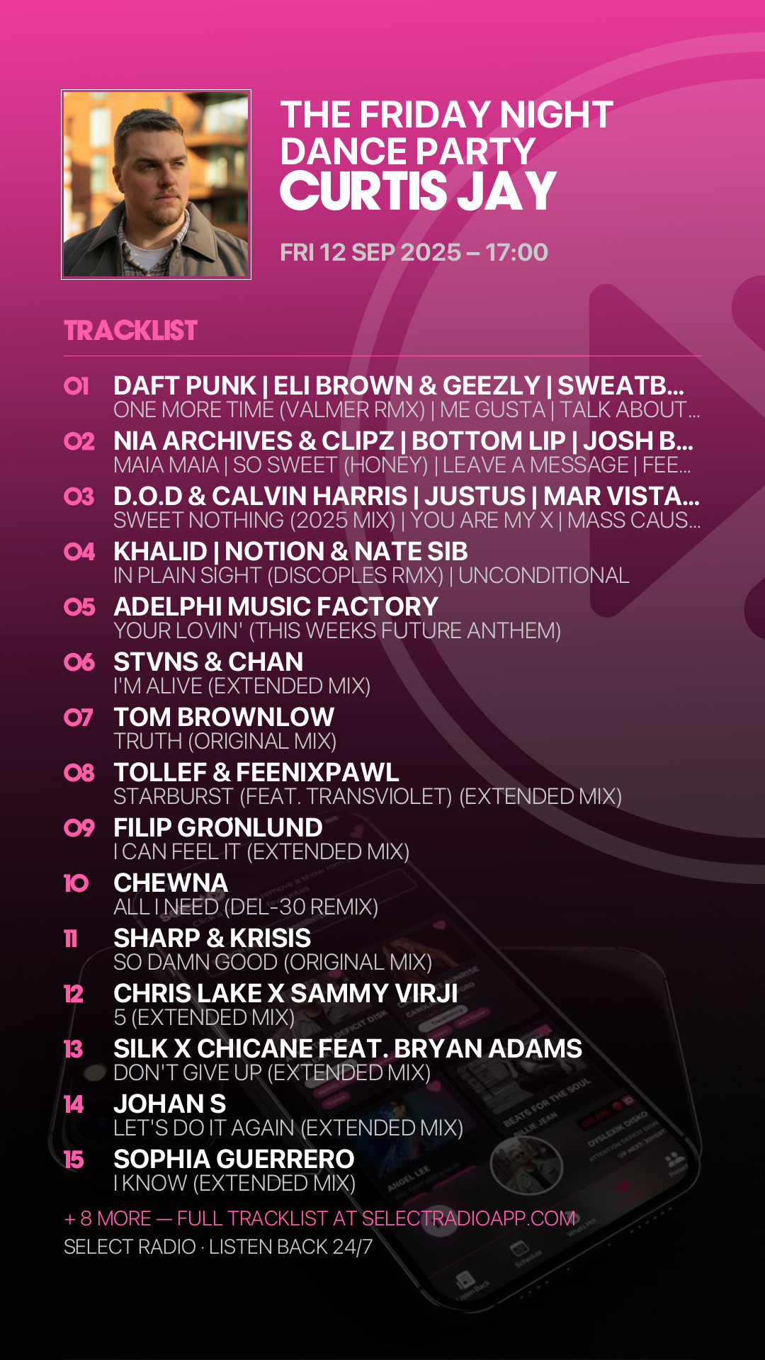 Tracklist Story Preview