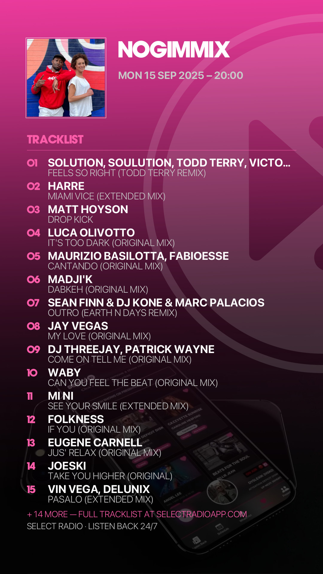 Tracklist Story Preview