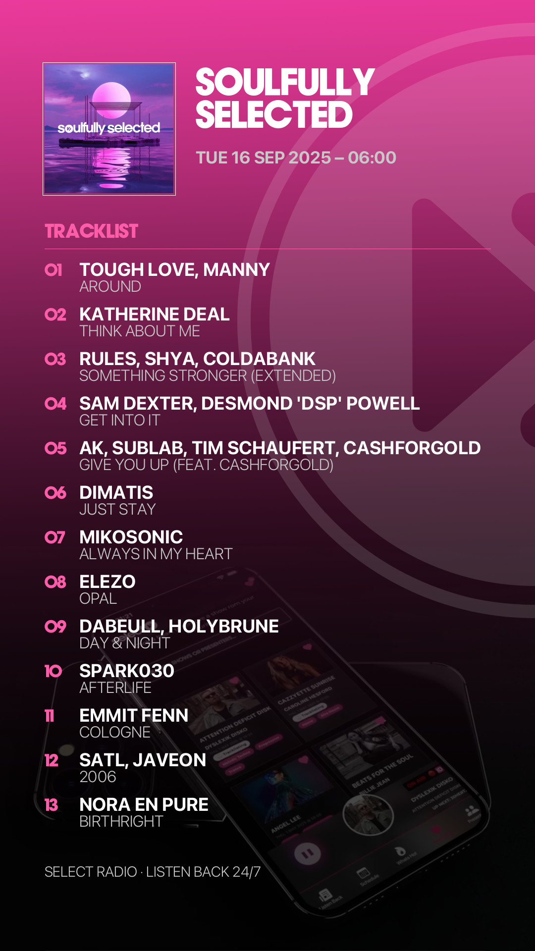 Tracklist Story Preview