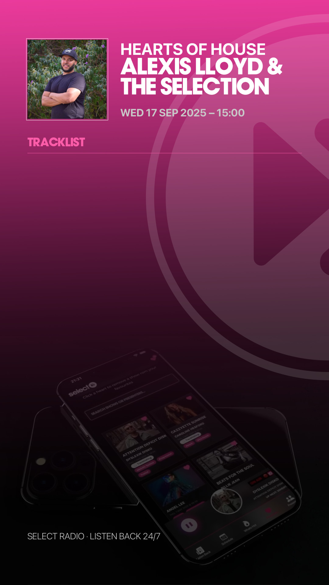 Tracklist Story Preview