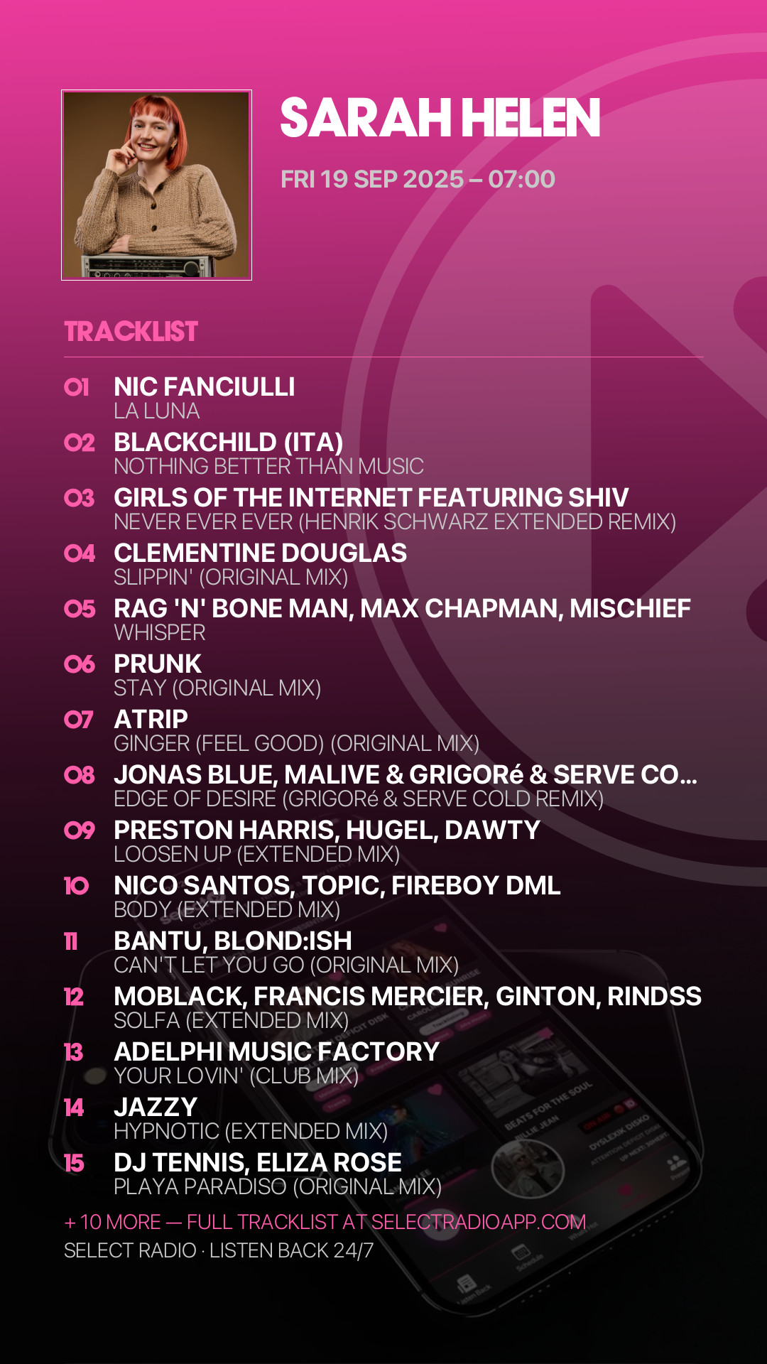 Tracklist Story Preview