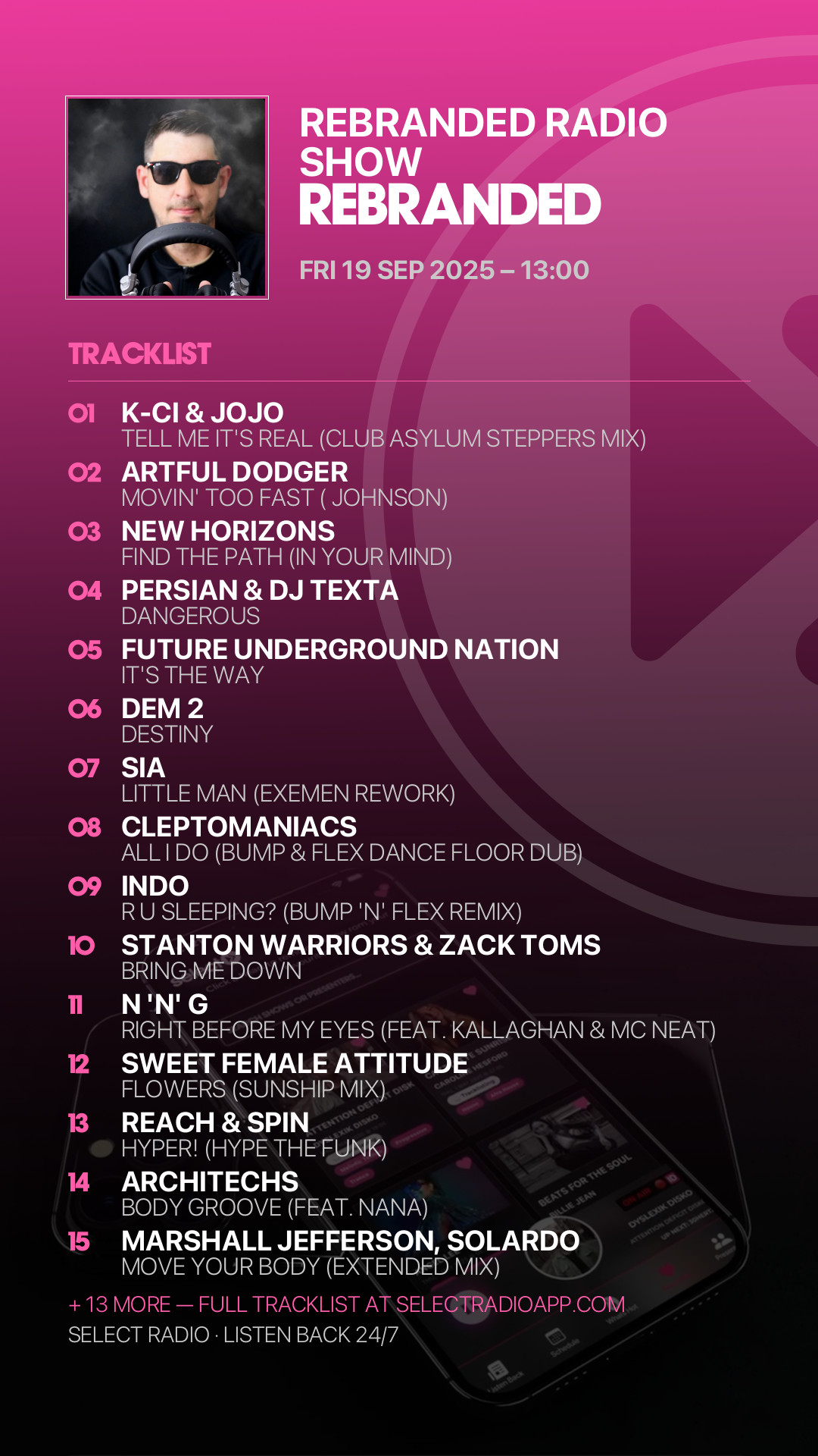 Tracklist Story Preview