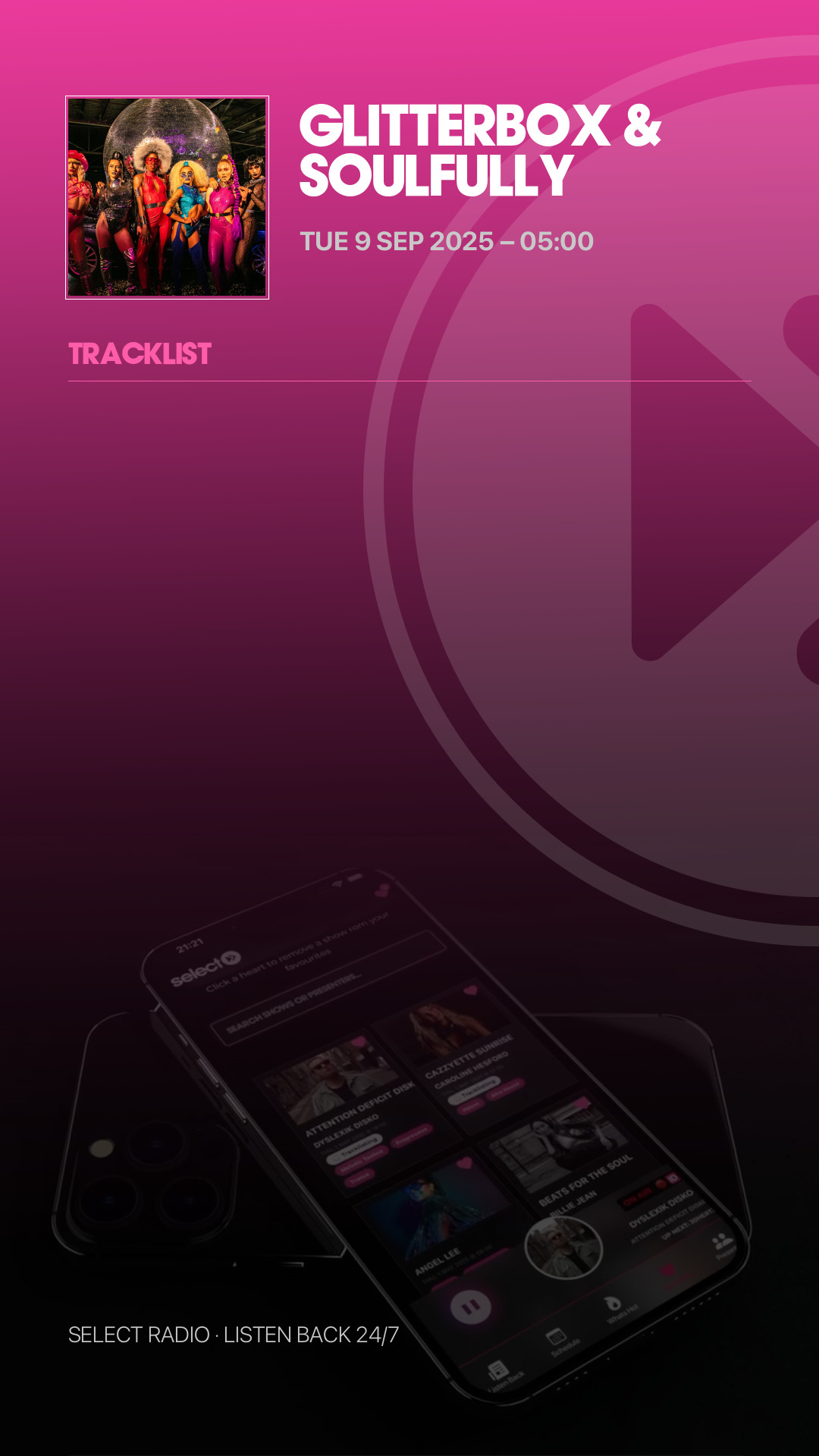 Tracklist Story Preview