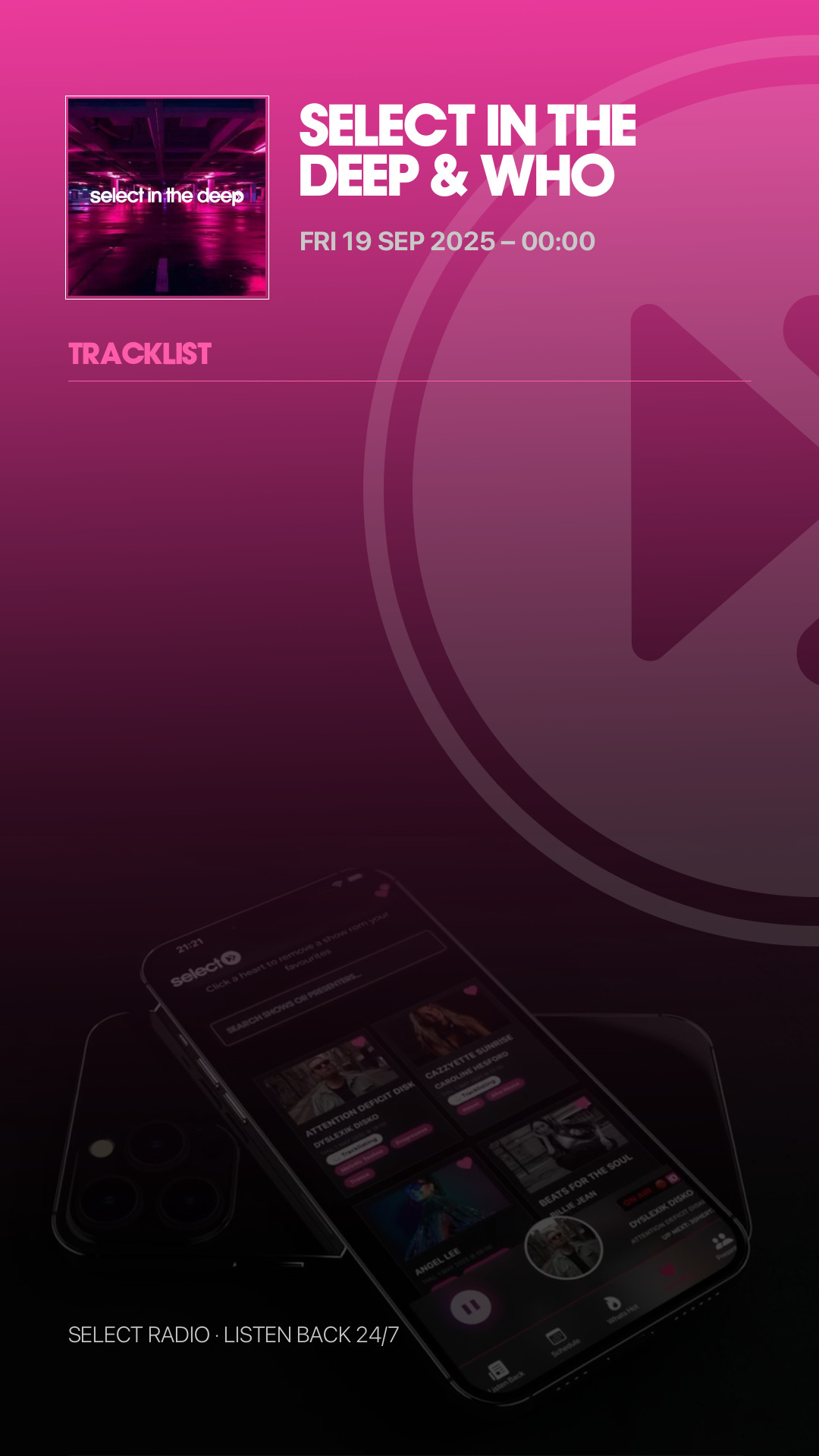 Tracklist Story Preview