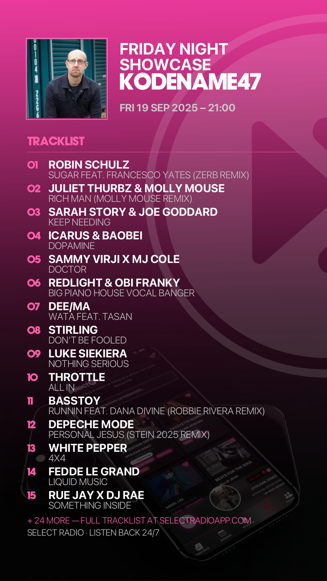 Tracklist Story Preview
