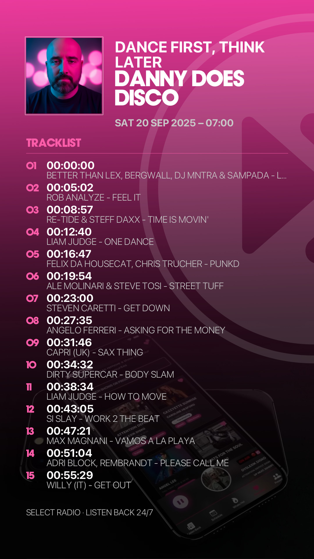 Tracklist Story Preview