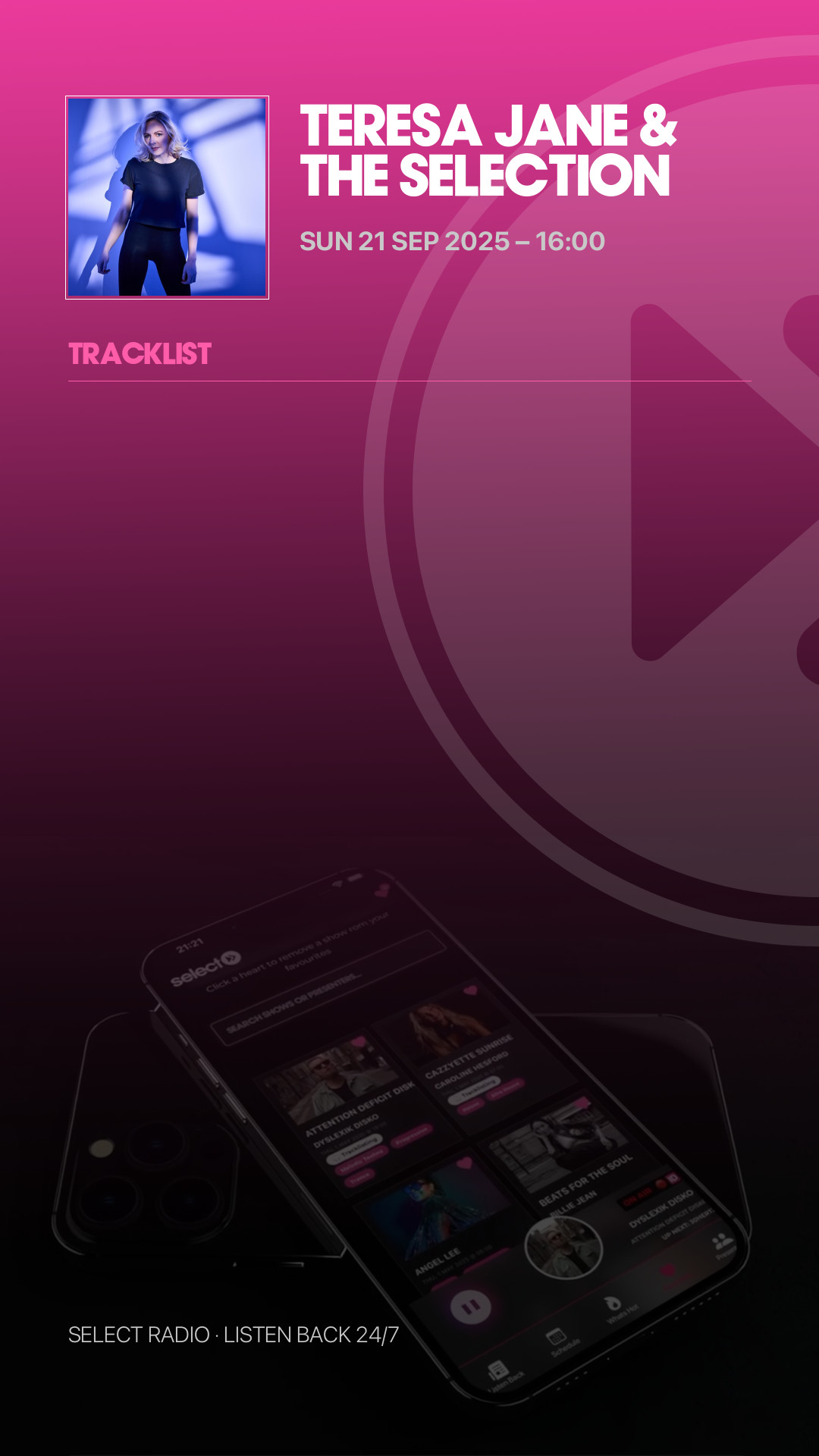 Tracklist Story Preview