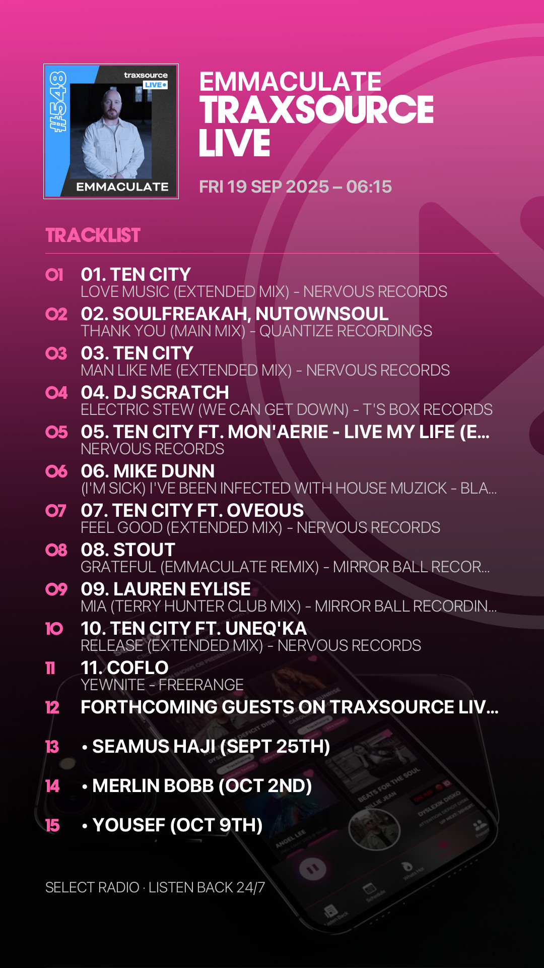 Tracklist Story Preview