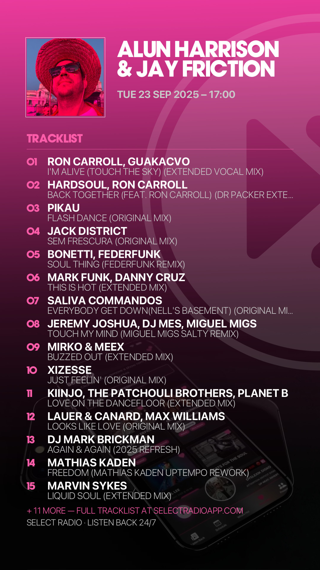 Tracklist Story Preview