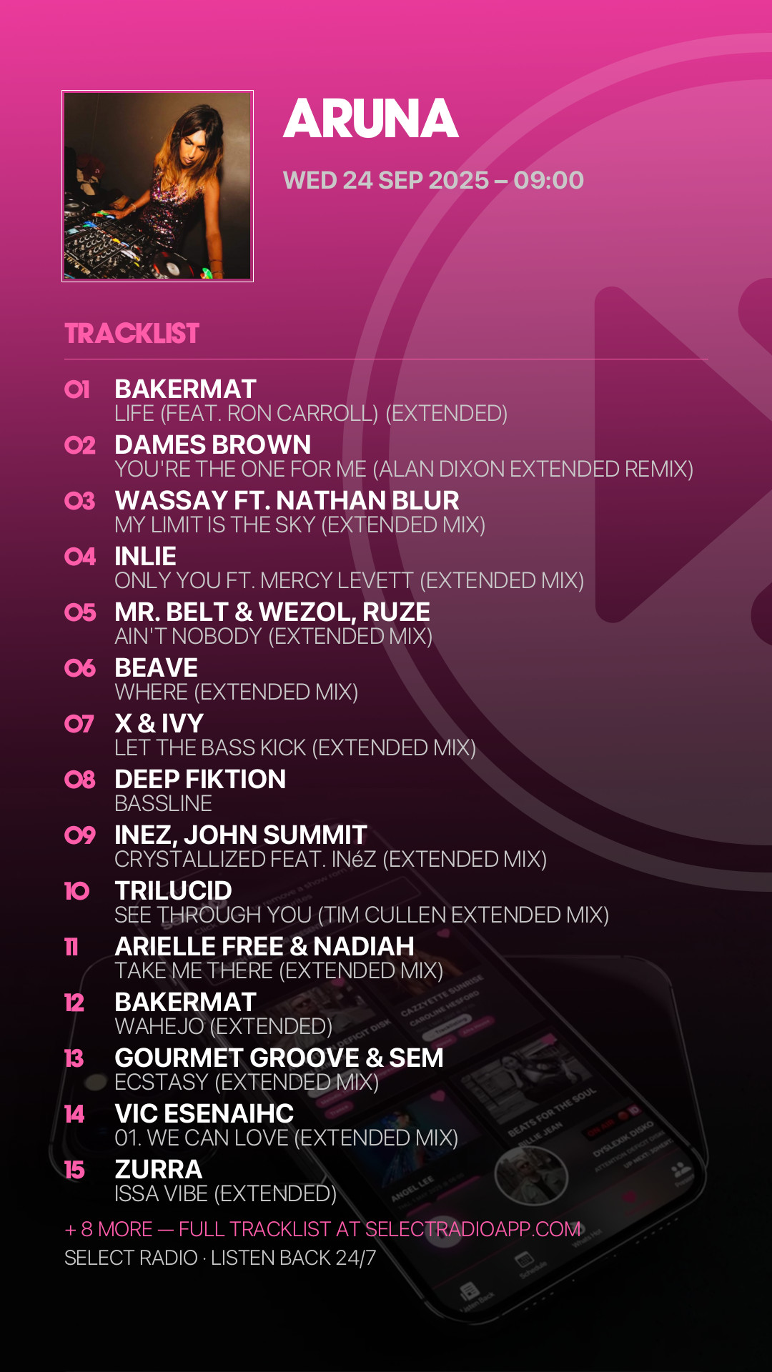 Tracklist Story Preview