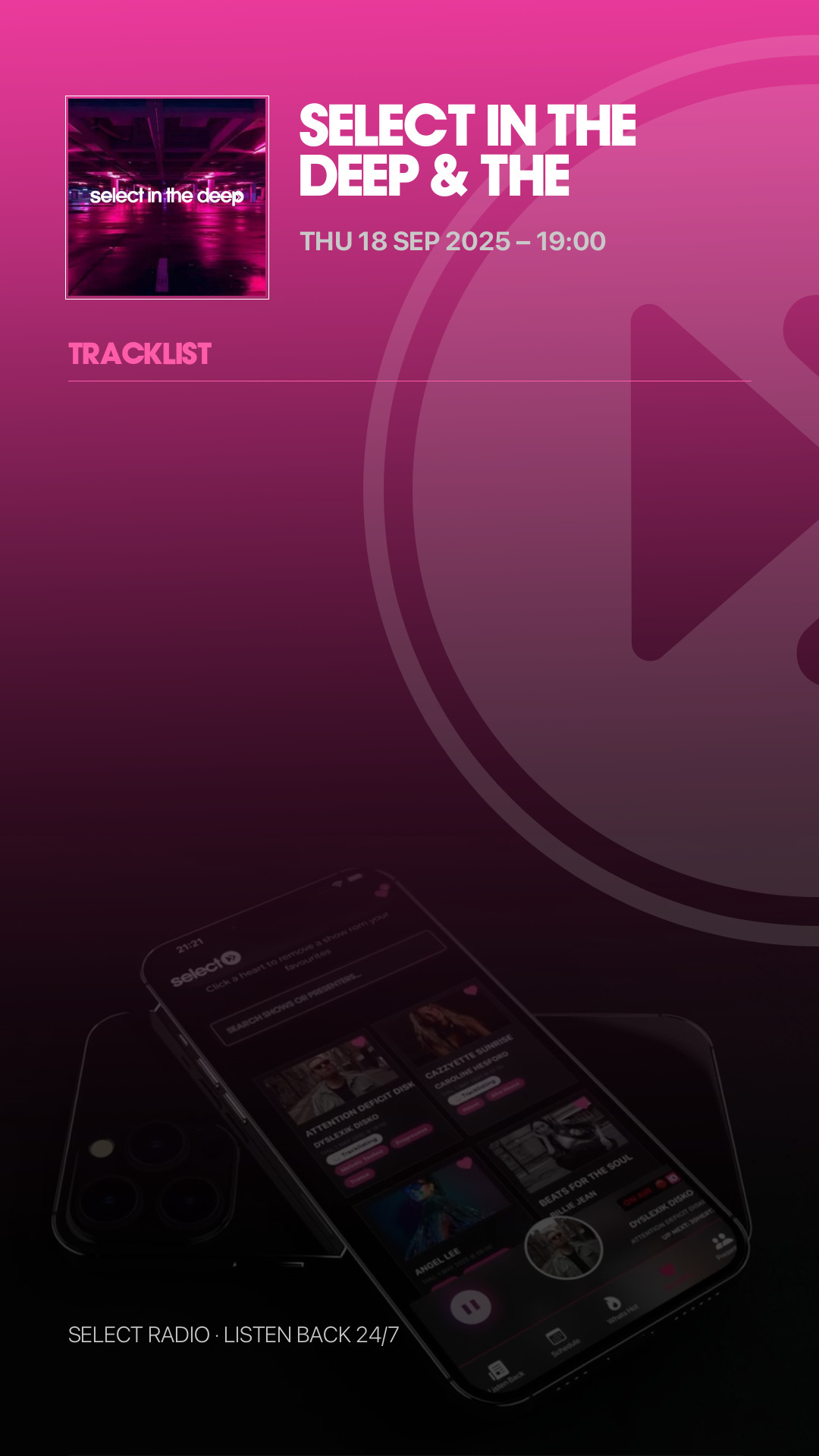 Tracklist Story Preview