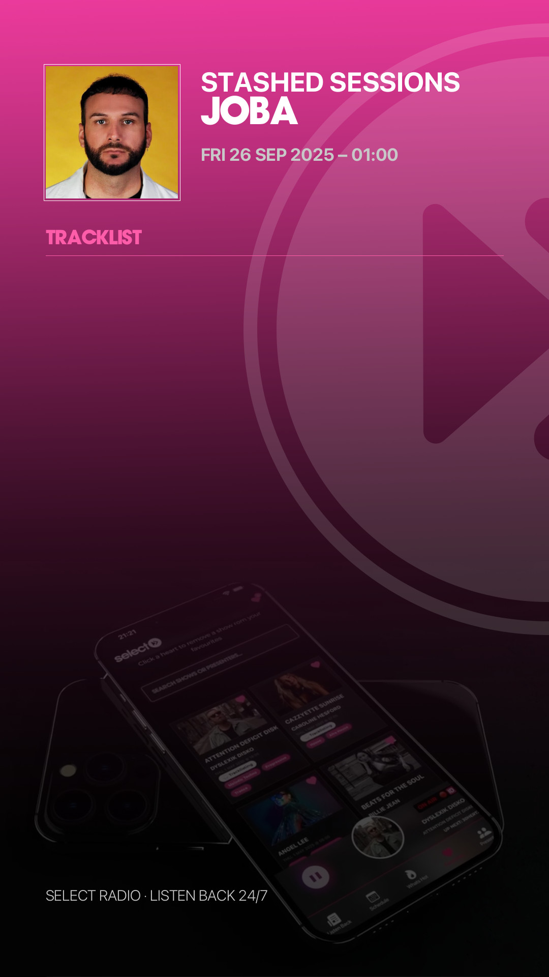 Tracklist Story Preview