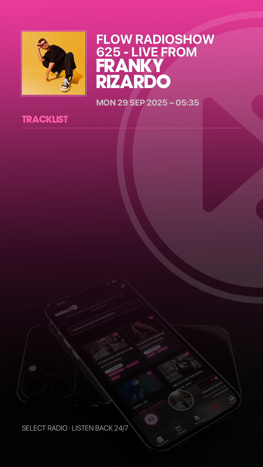 Tracklist Story Preview