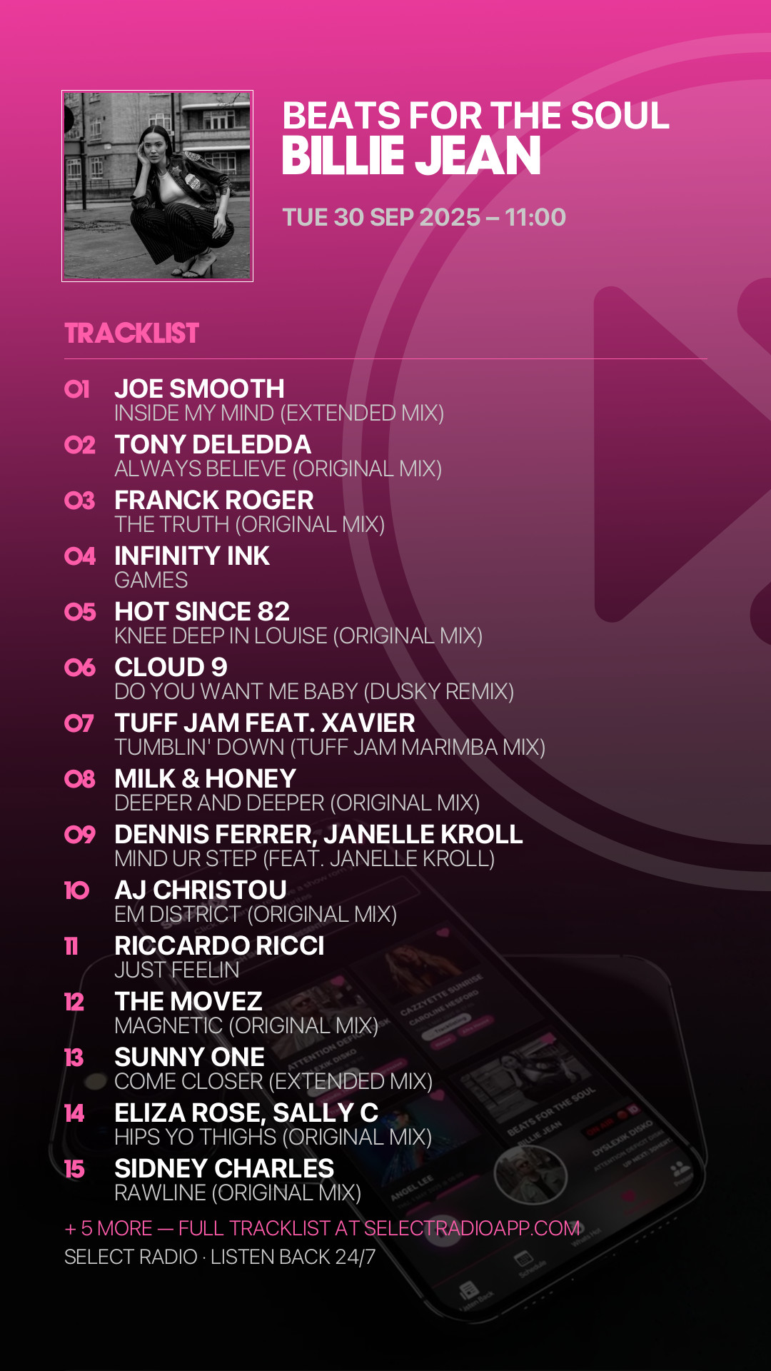 Tracklist Story Preview