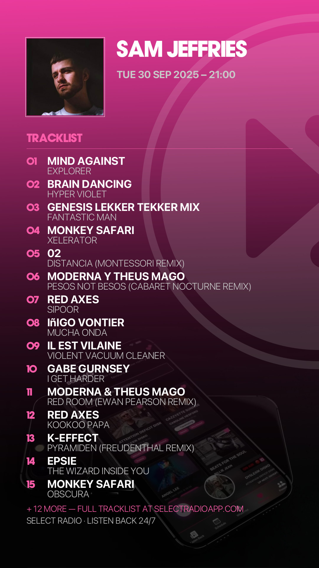 Tracklist Story Preview