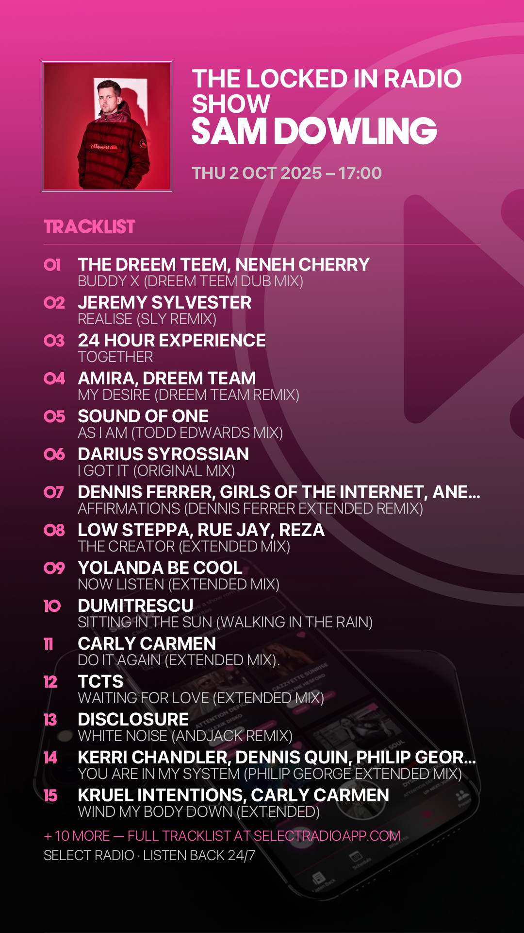 Tracklist Story Preview