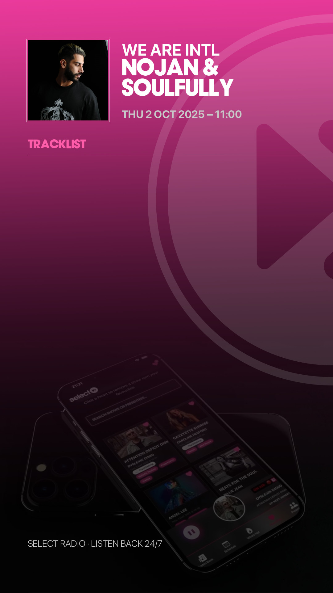Tracklist Story Preview