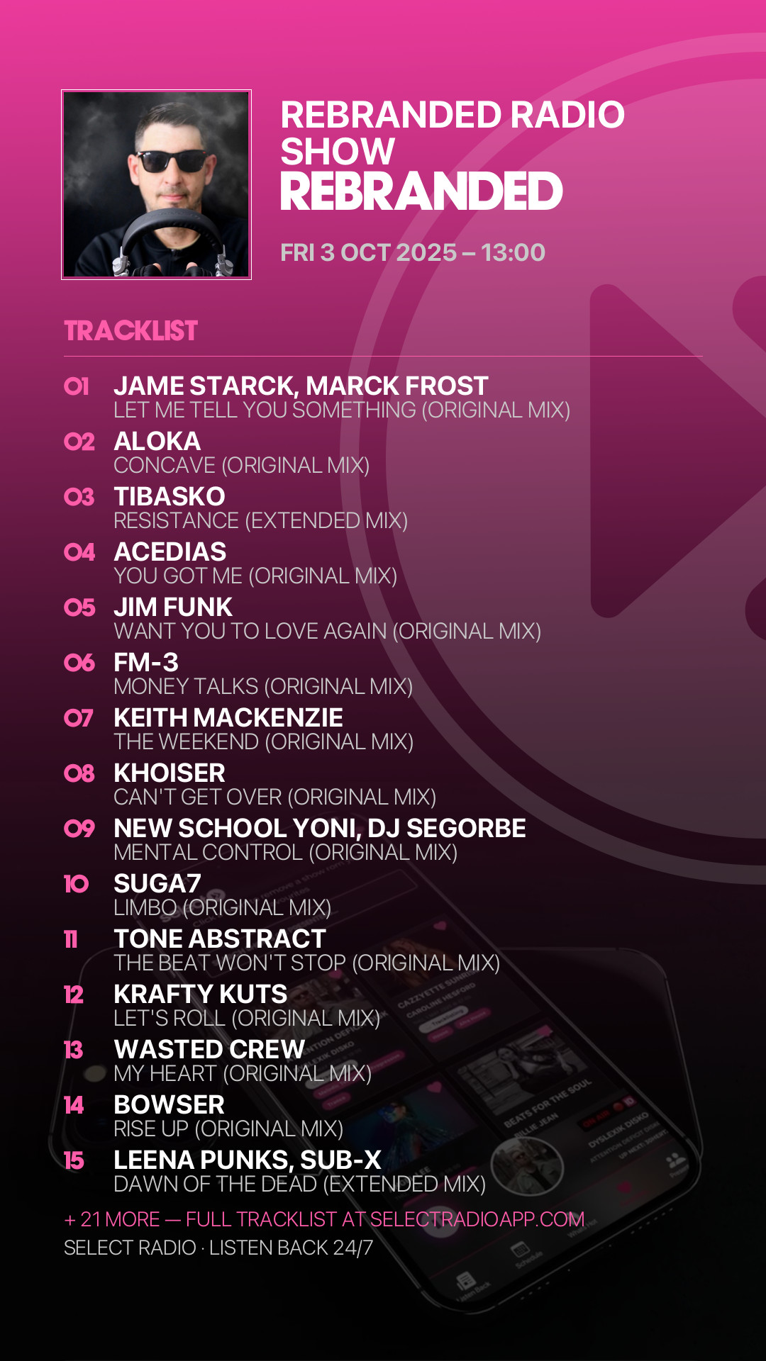 Tracklist Story Preview