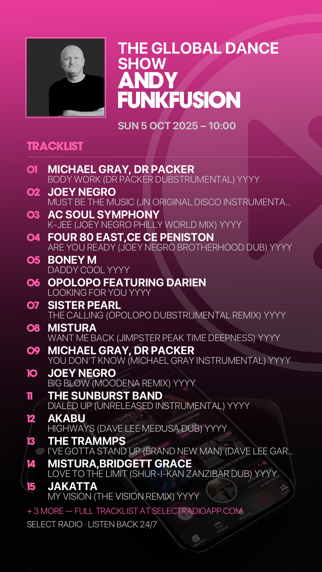 Tracklist Story Preview