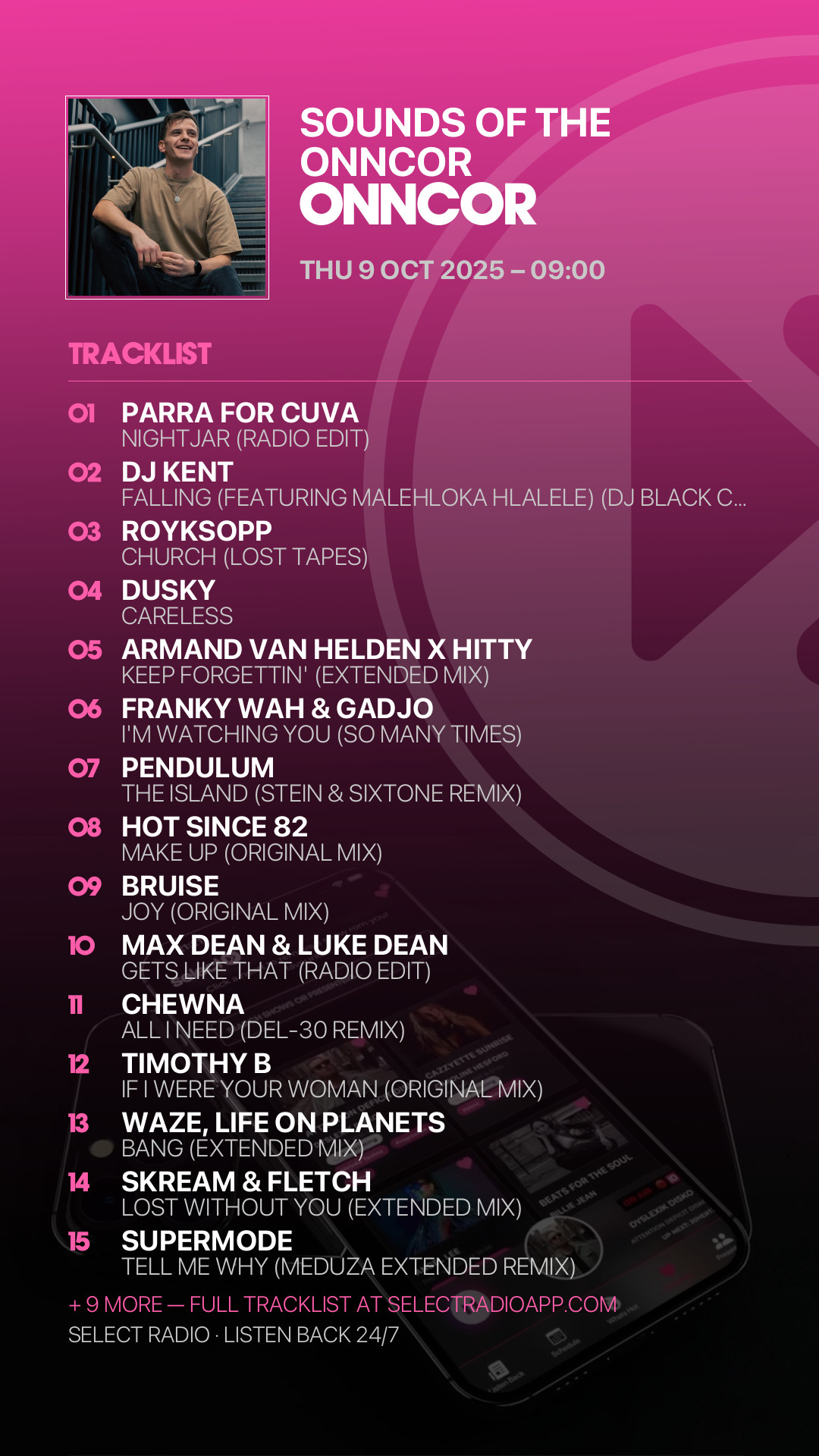 Tracklist Story Preview