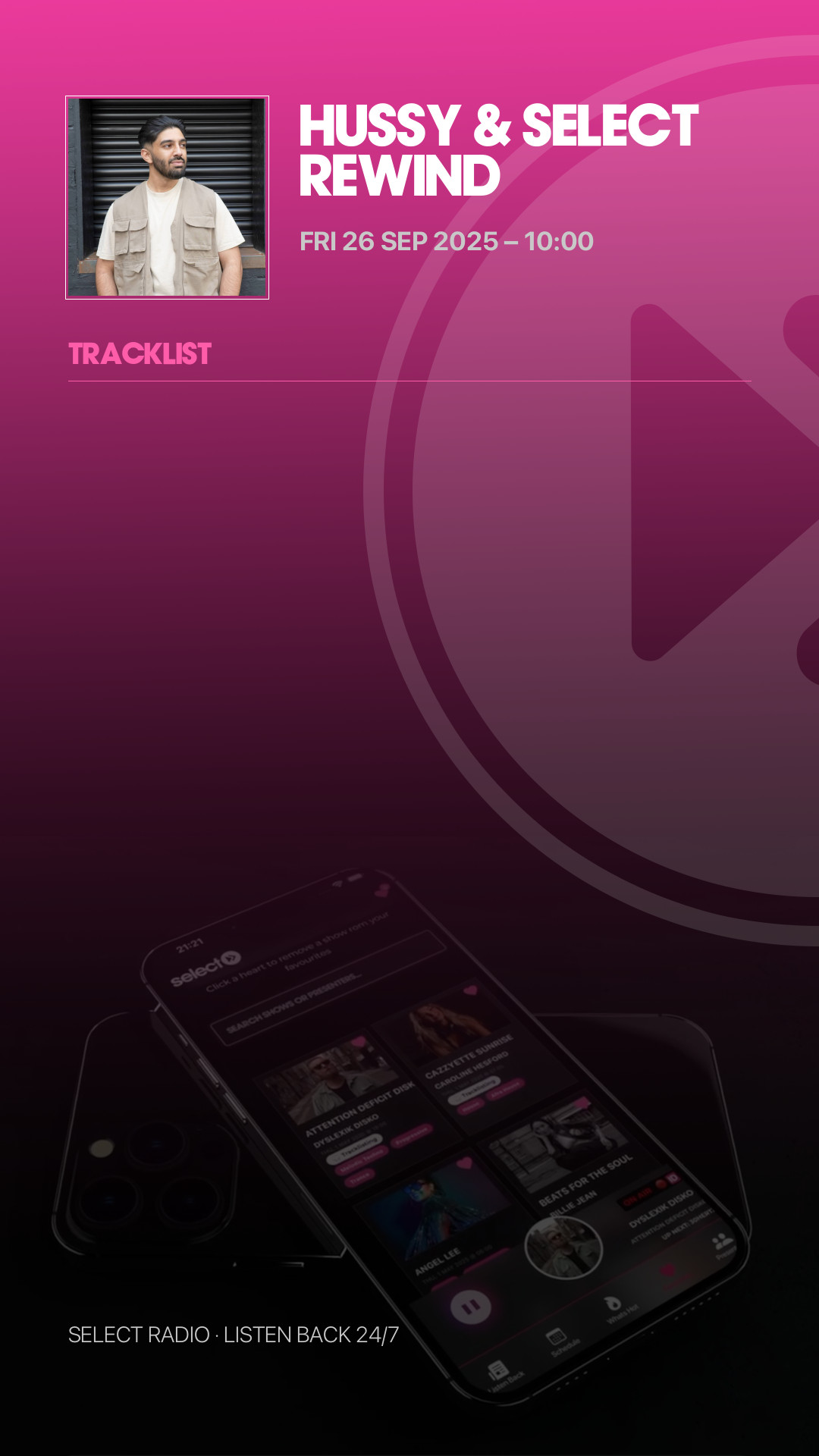 Tracklist Story Preview