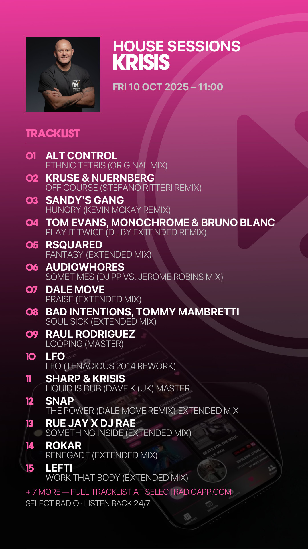 Tracklist Story Preview