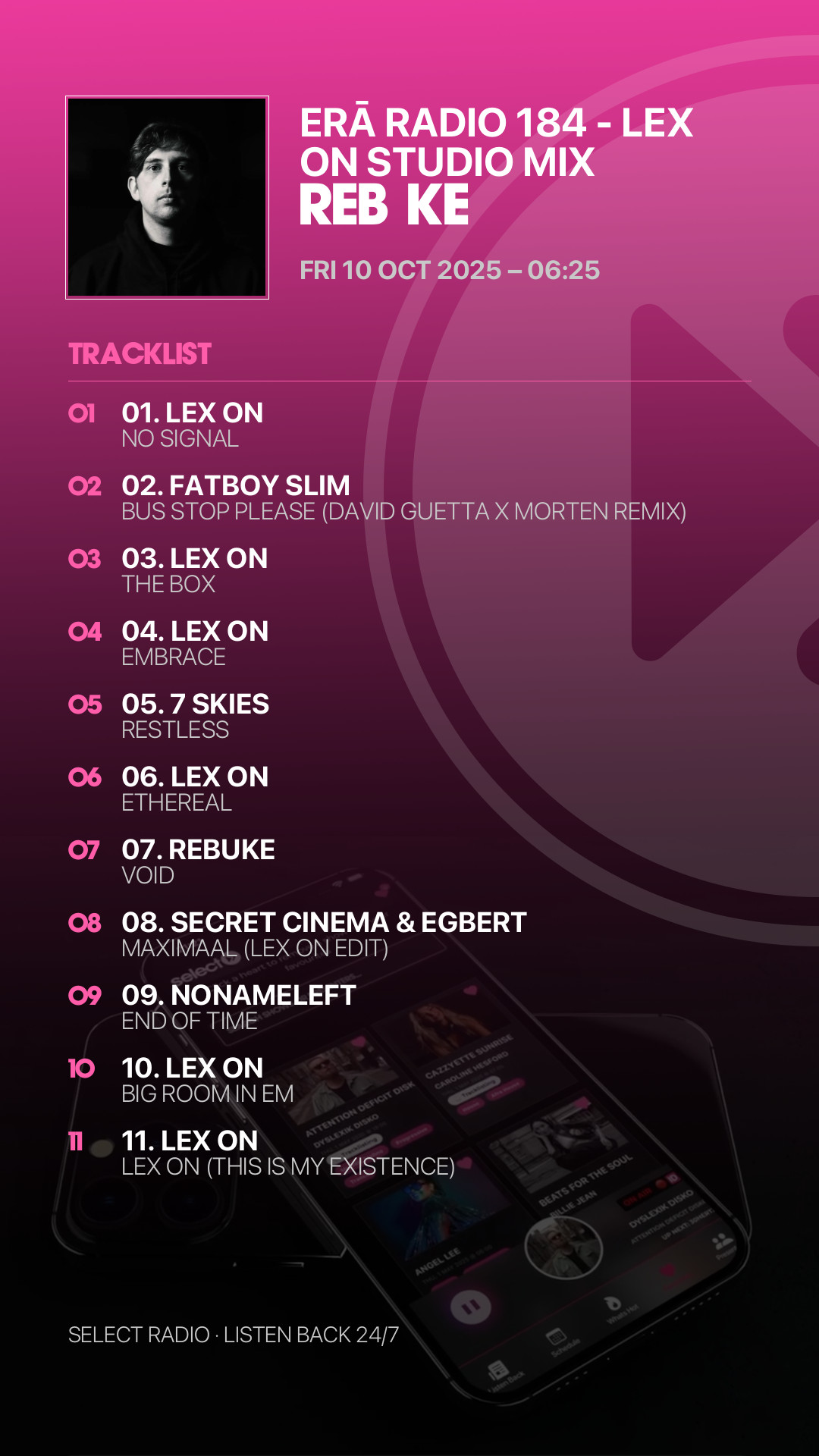 Tracklist Story Preview