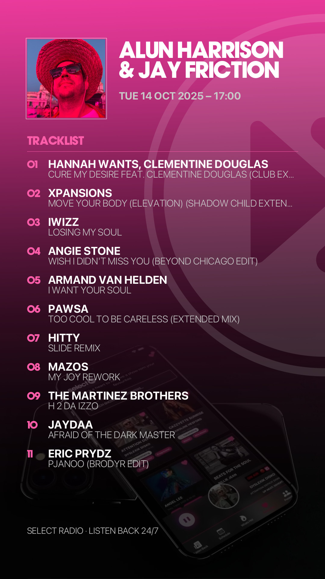 Tracklist Story Preview