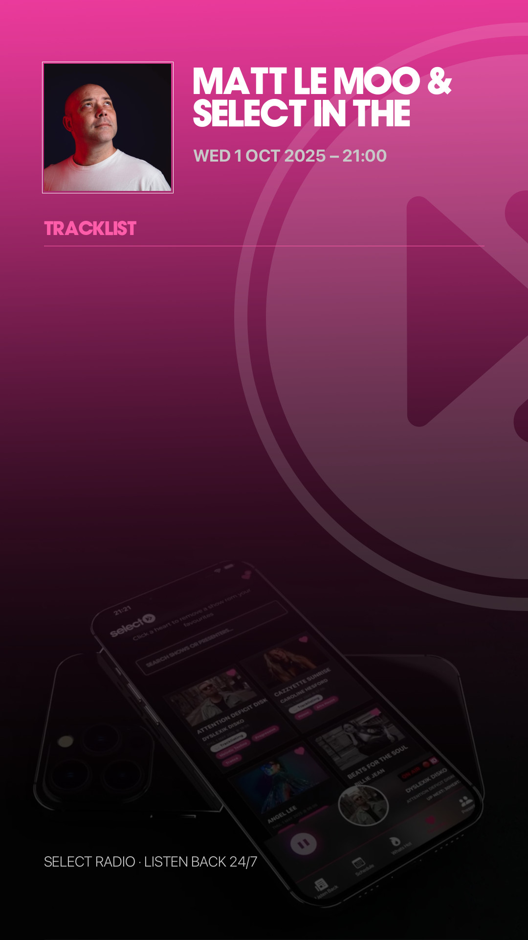 Tracklist Story Preview