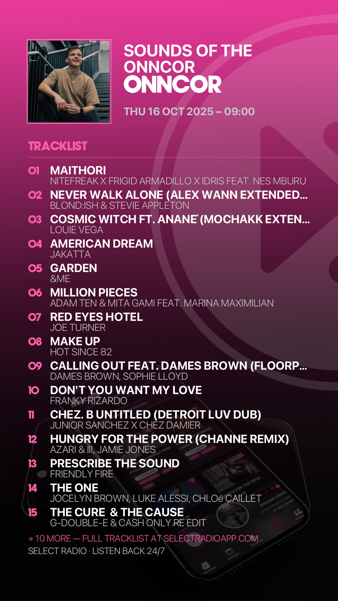 Tracklist Story Preview