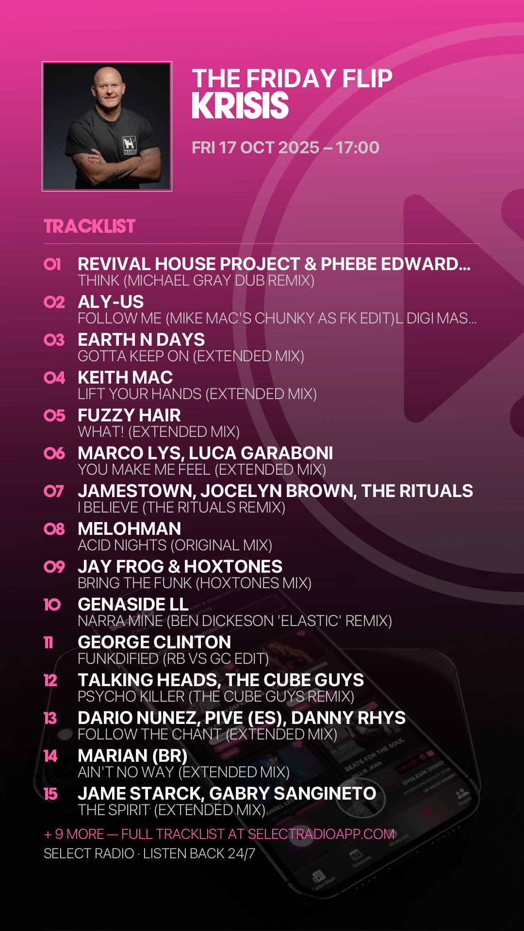 Tracklist Story Preview