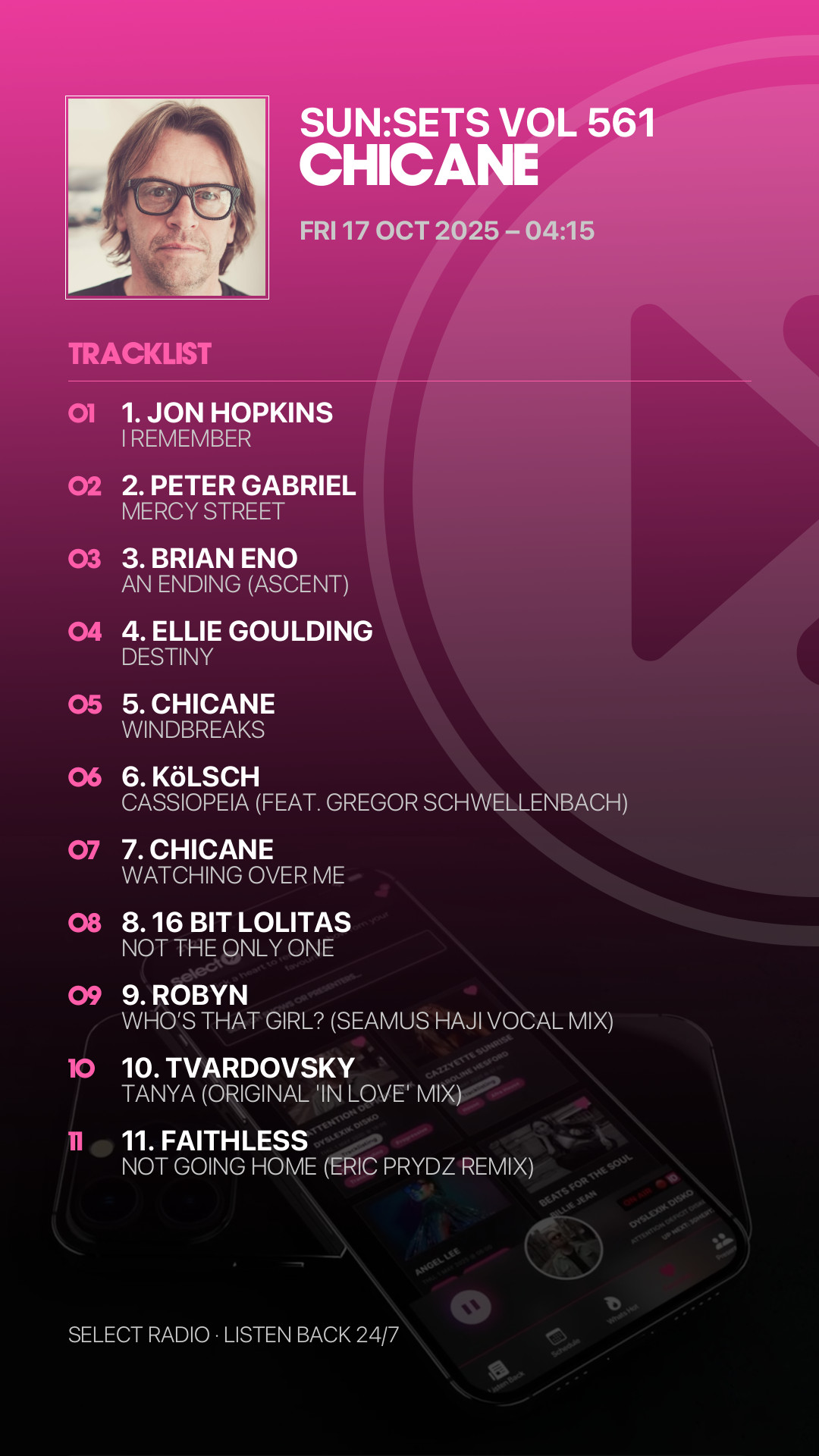 Tracklist Story Preview