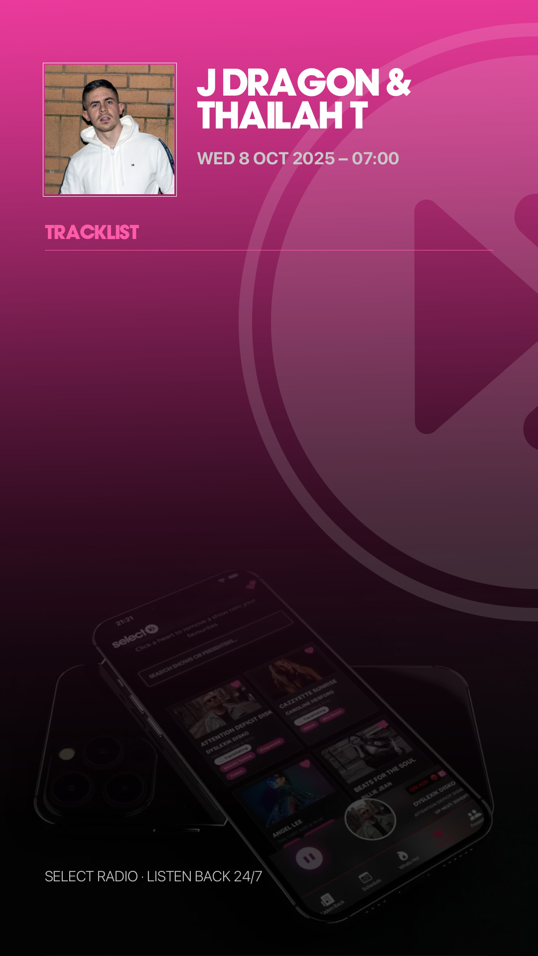 Tracklist Story Preview