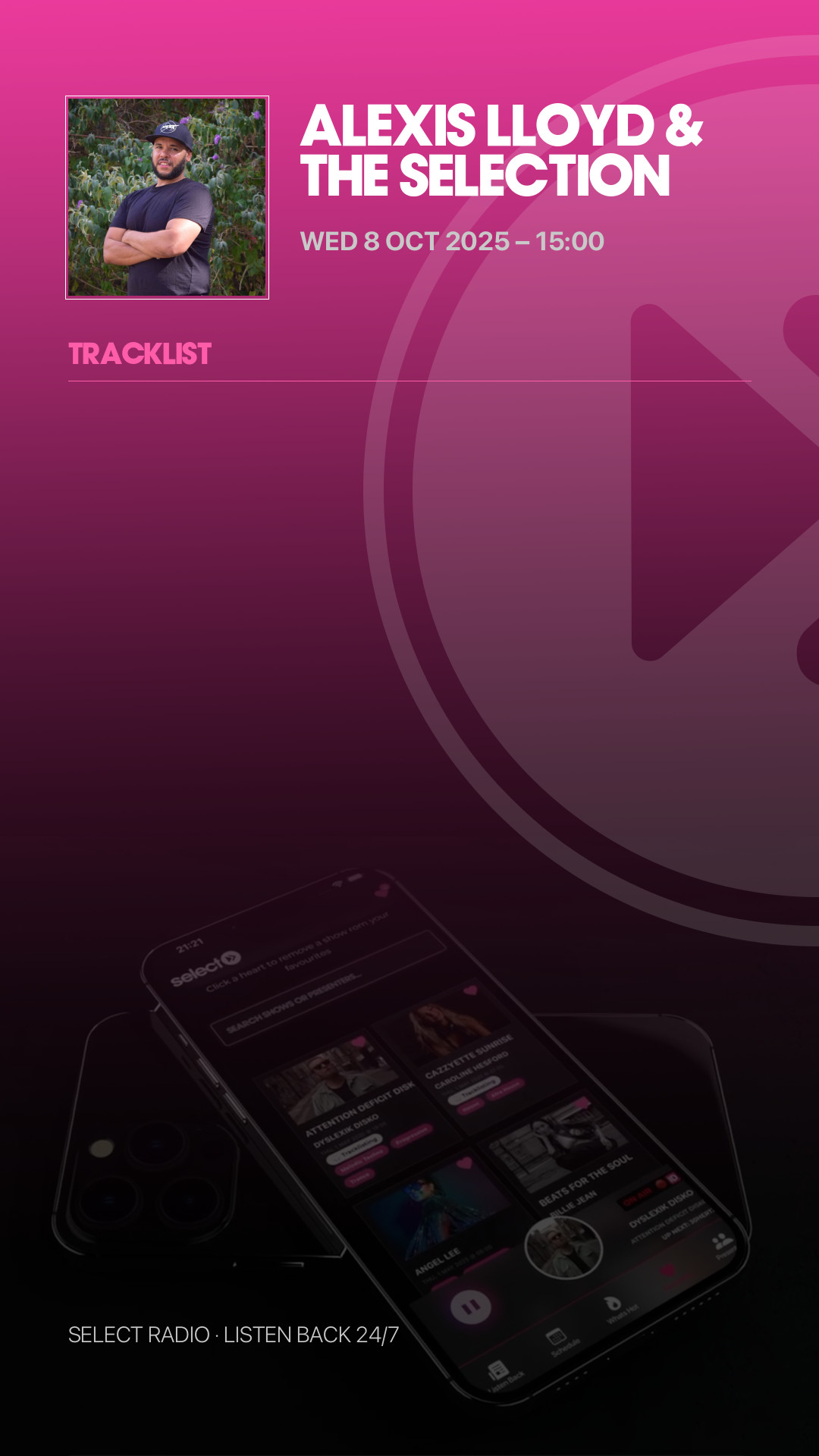 Tracklist Story Preview
