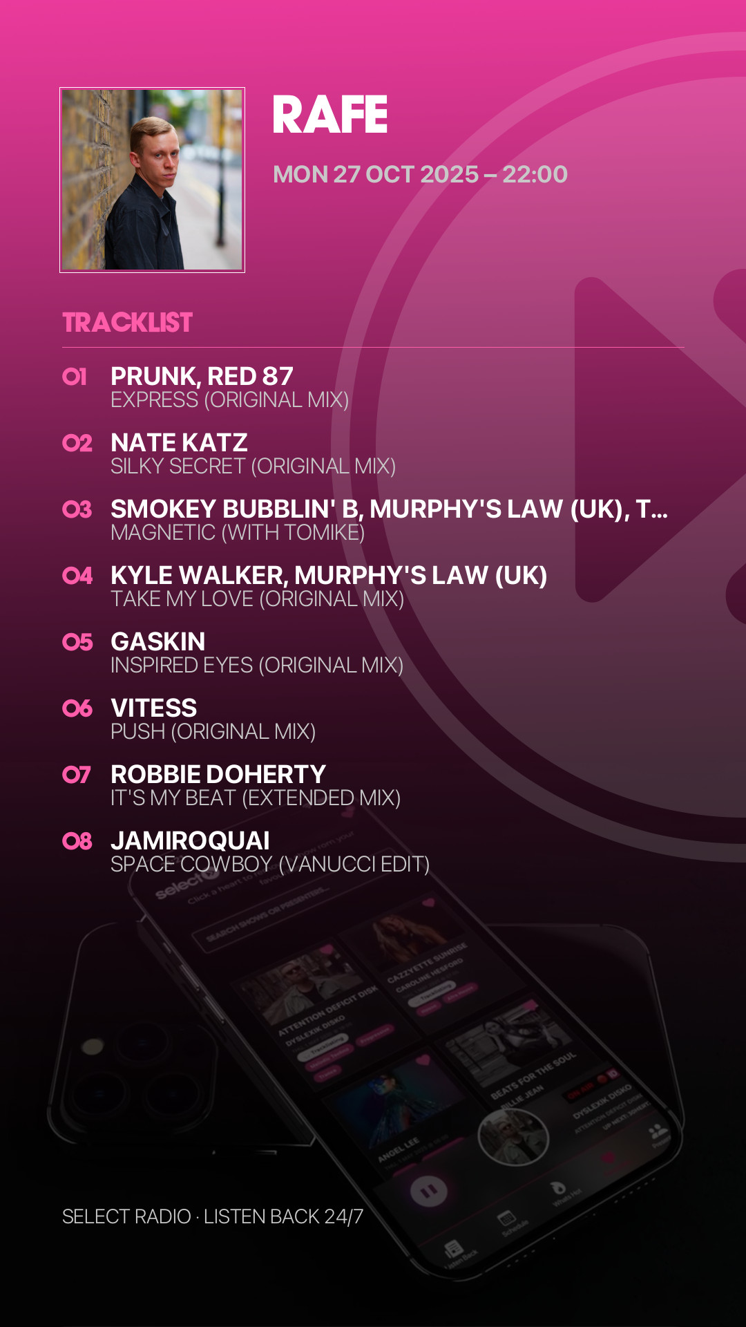 Tracklist Story Preview