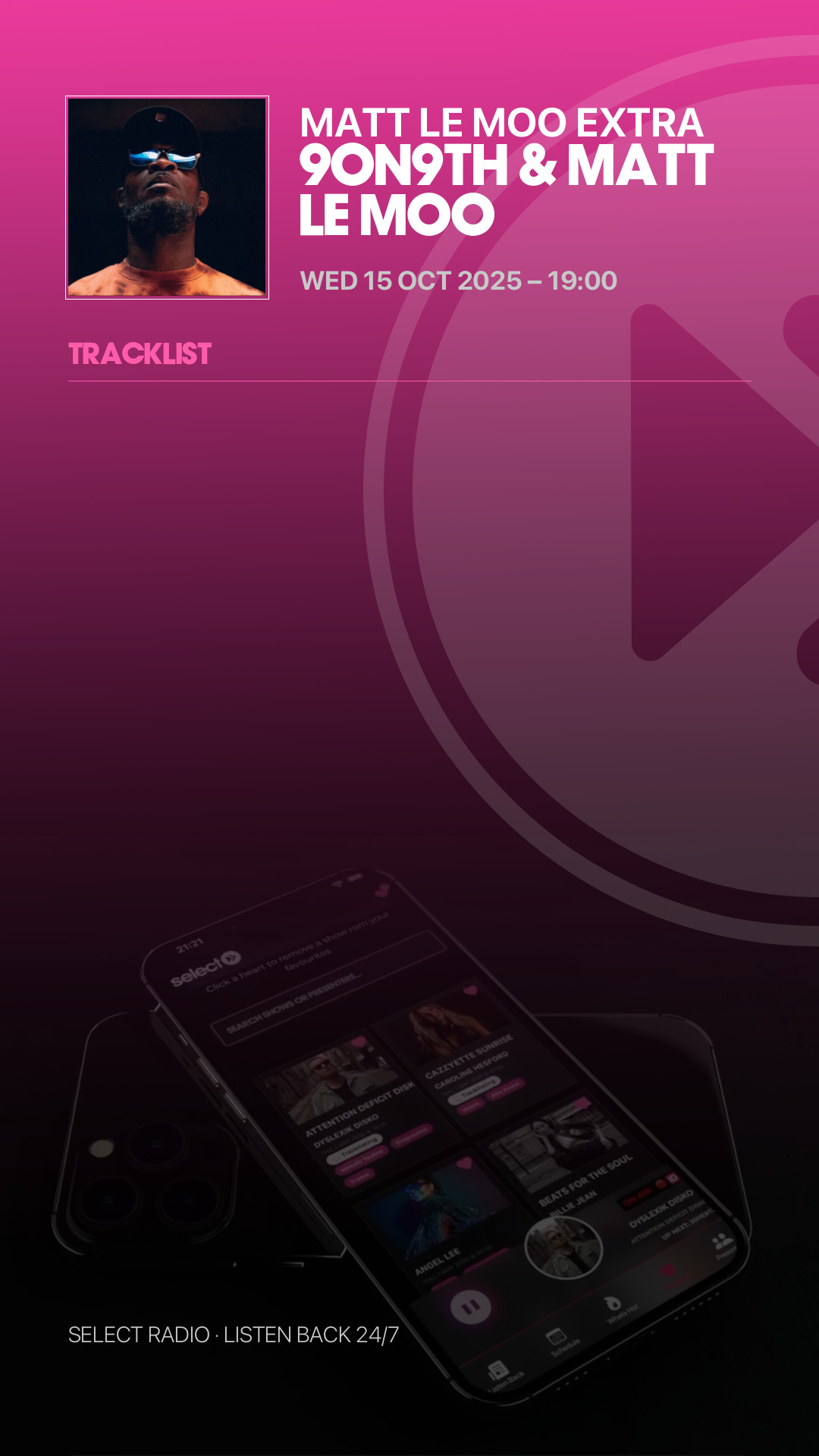 Tracklist Story Preview