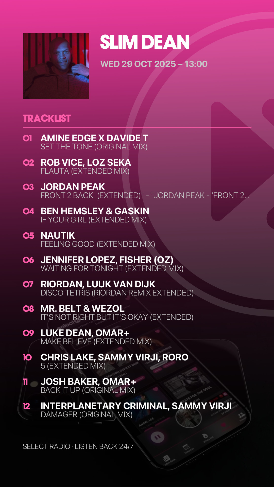 Tracklist Story Preview