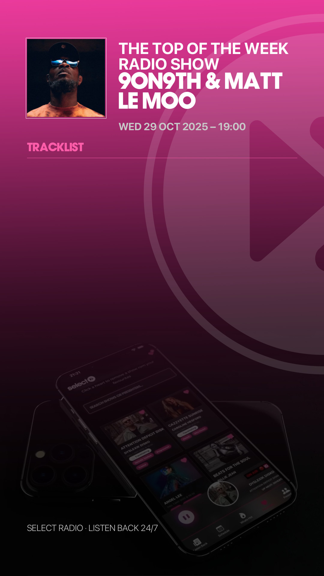 Tracklist Story Preview