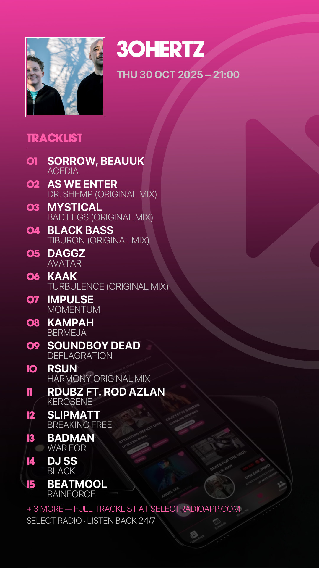 Tracklist Story Preview